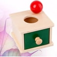 thumbnail image 4 of ER Caja de bolas de madera juguetes Montessori juguetes coordinación mano-ojo B Excelente Rendimiento, 4 of 5