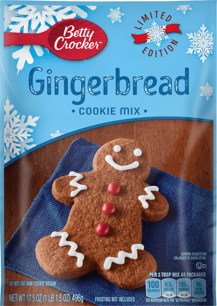 Betty Crocker Gingerbread Cookie Mix, 17.5 oz