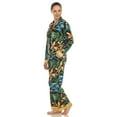thumbnail image 2 of White Mark Women's 2-PC Wildflower Print Pajama Set, 2 of 5