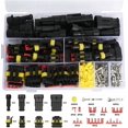 thumbnail image 1 of Kit de conectores impermeables de 352 piezas, terminal eléctrico de coche impermeable de 1/2/3/4 pines, para motocicleta, scooter, coche, 1 of 5