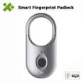 thumbnail image 1 of Hualai Xiaofang Smart Touch Huella digital Candado Carga USB Antirrobo Sin llave, 1 of 8