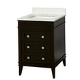 thumbnail image 3 of Eleanor 24" Bathroom Vanity with Chocolate Cabinet and Quartz Top, 3 of 6