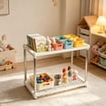 thumbnail image 6 of Storage Rack Floor Standing Shelf, Multi-Tier Organizer for Kitchen Pantry Bathroom Office, Space Saving Shelving Unit with Sturdy Construction for Home Organization, 6 of 8
