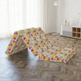 thumbnail image 4 of Floral Foldable Mattress, Colorful Roses Arrangement, 74.8" x 39.4", Multicolor, by Ambesonne, 4 of 4