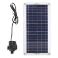 thumbnail image 2 of Kit de bomba de agua solar de 30 W con panel solar de polisilicio para fuente, estanque, jardín hidropónico, 2 of 14