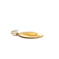 thumbnail image 3 of 14K Our Lady of Guadalupe Virgin Mary Oval Yellow Gold Pendant 0057, 3 of 3