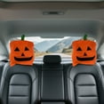 thumbnail image 5 of Halloween Pumpkin Car Head Rest Covers Cute Car Seat Headrest Protector Halloween Car Headrest Cover for Car Seat Orange, 5 of 6