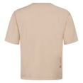 thumbnail image 3 of Men's Levelwear Khaki Milwaukee Brewers Ethereal Oversized Luxe Signature Knit T-Shirt, 3 of 3