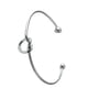 thumbnail image 1 of Sonducket Brazalete de brazo, joyería de Metal, exquisito brazalete para mujer, adorno para el cuerpo, adorno de mano, para brazos con forma Ropa, zapatos y accesorios Miscelánea Nudo, Plata, 1 of 6