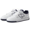 thumbnail image 1 of Zapatilla New Balance BB480 V1 unisex blanca/azul marino talla 11.5, 1 of 6