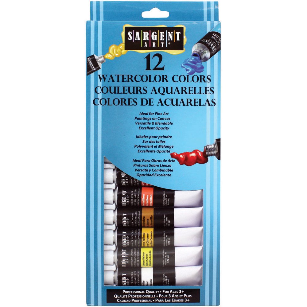 Watercolor Paint Set 12/Pkg
