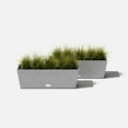 thumbnail image 7 of Veradek Pure Series Window Box 25" Plastic Planter 2-Pack Gray, 7 of 7