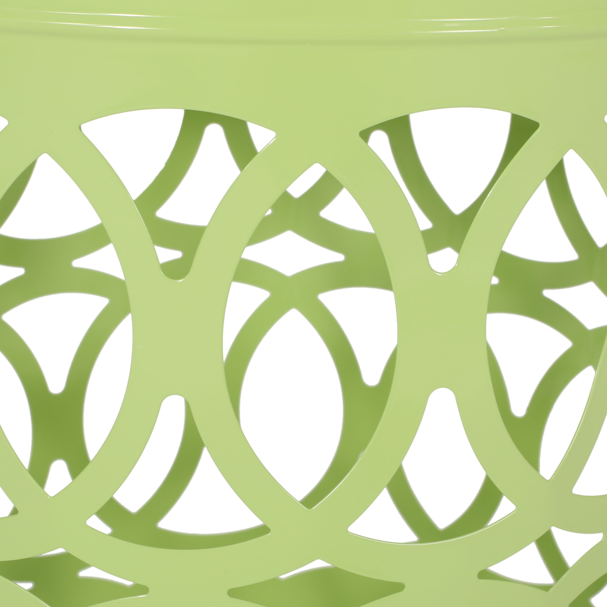 Holt Metal Outdoor Side Tables, Set of 2, Green