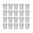 thumbnail image 1 of MasteelfCA 40 Pcs Sangle de Réglage de la Boucle de Soutien-Gorge Clips de Couture pour Femmes Filles (Noir), 1 of 8