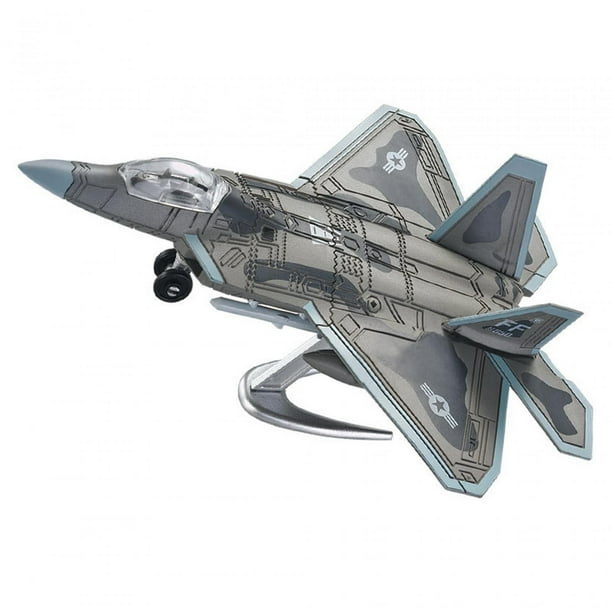 Modelo de ataque de caza 1/72, kits de construcción de aviones en miniatura, modelo de avión de colección de ensamblaje DIY para niños, niñas, Estilo B