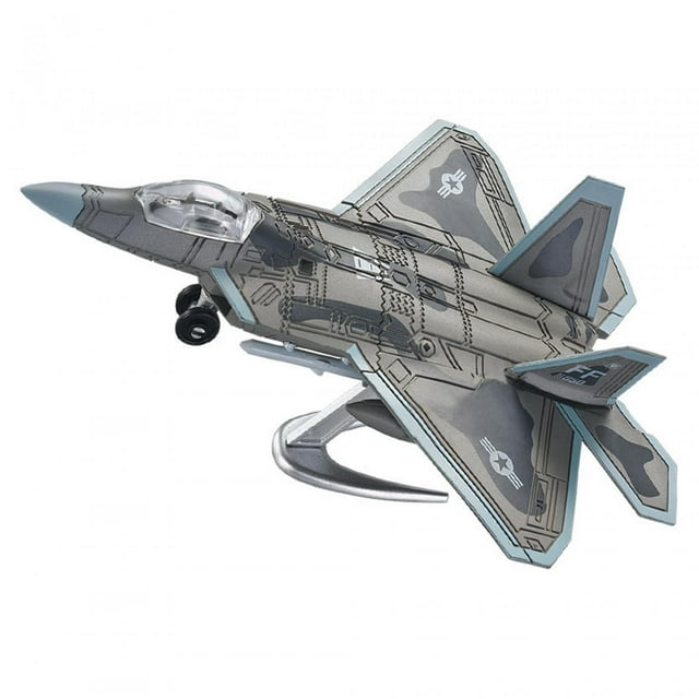 Modelo de ataque de caza 1/72, kits de construcción de aviones en miniatura, modelo de avión de colección de ensamblaje DIY para niños, niñas, Estilo B
