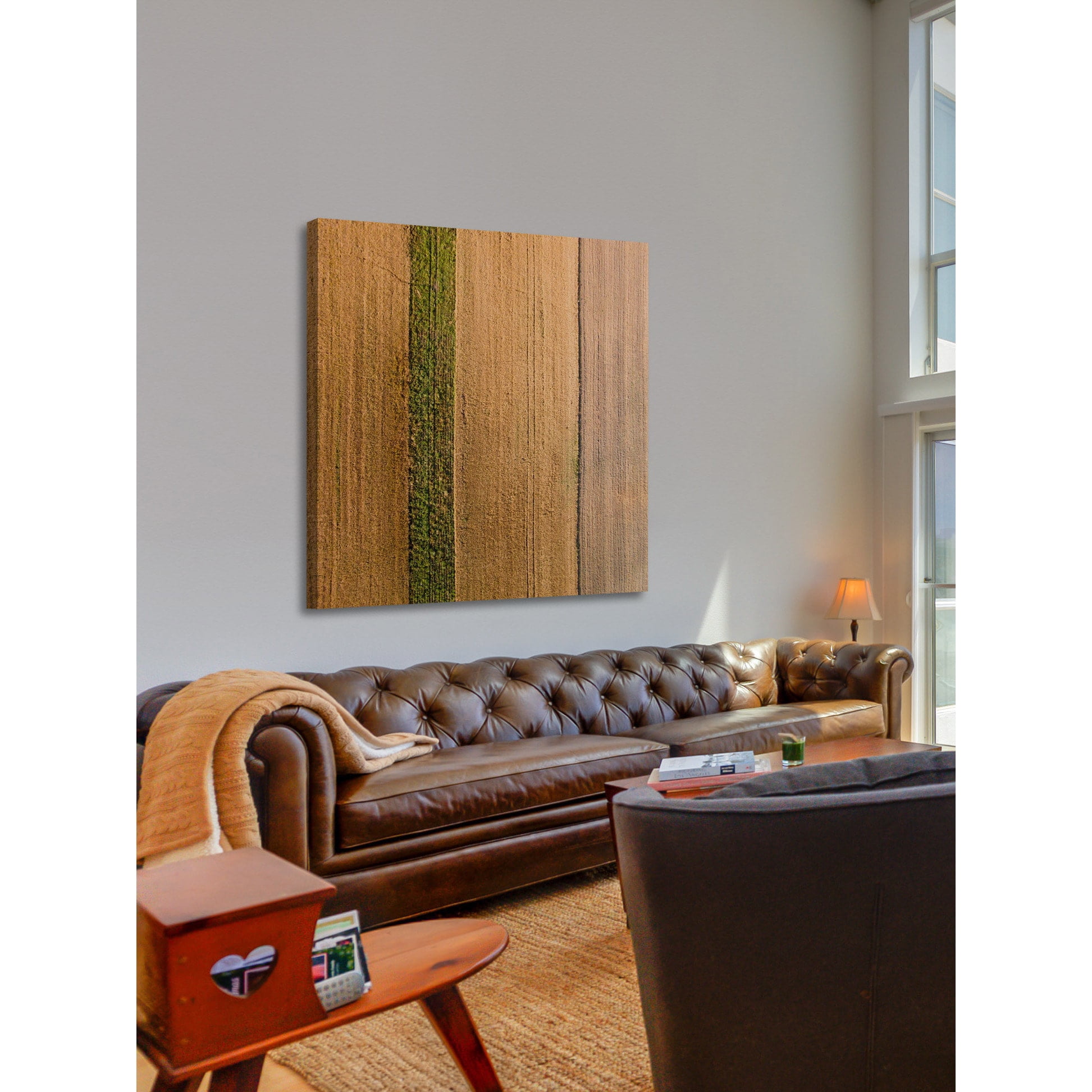 Marmont Hill "Seeded Land" by Karolis Janulis Painting Print on Wrapped Canvas
