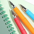 thumbnail image 6 of Rkxzt Pen,Eternal Writing Tool,Inkless Pencil & Pen,Unlimited Graphite Pen,Replaceable Tip,Fine Line Drawing,Ideal for Note-Taking & Technical Sketching,Summer Savings|plastic,White, 6 of 8