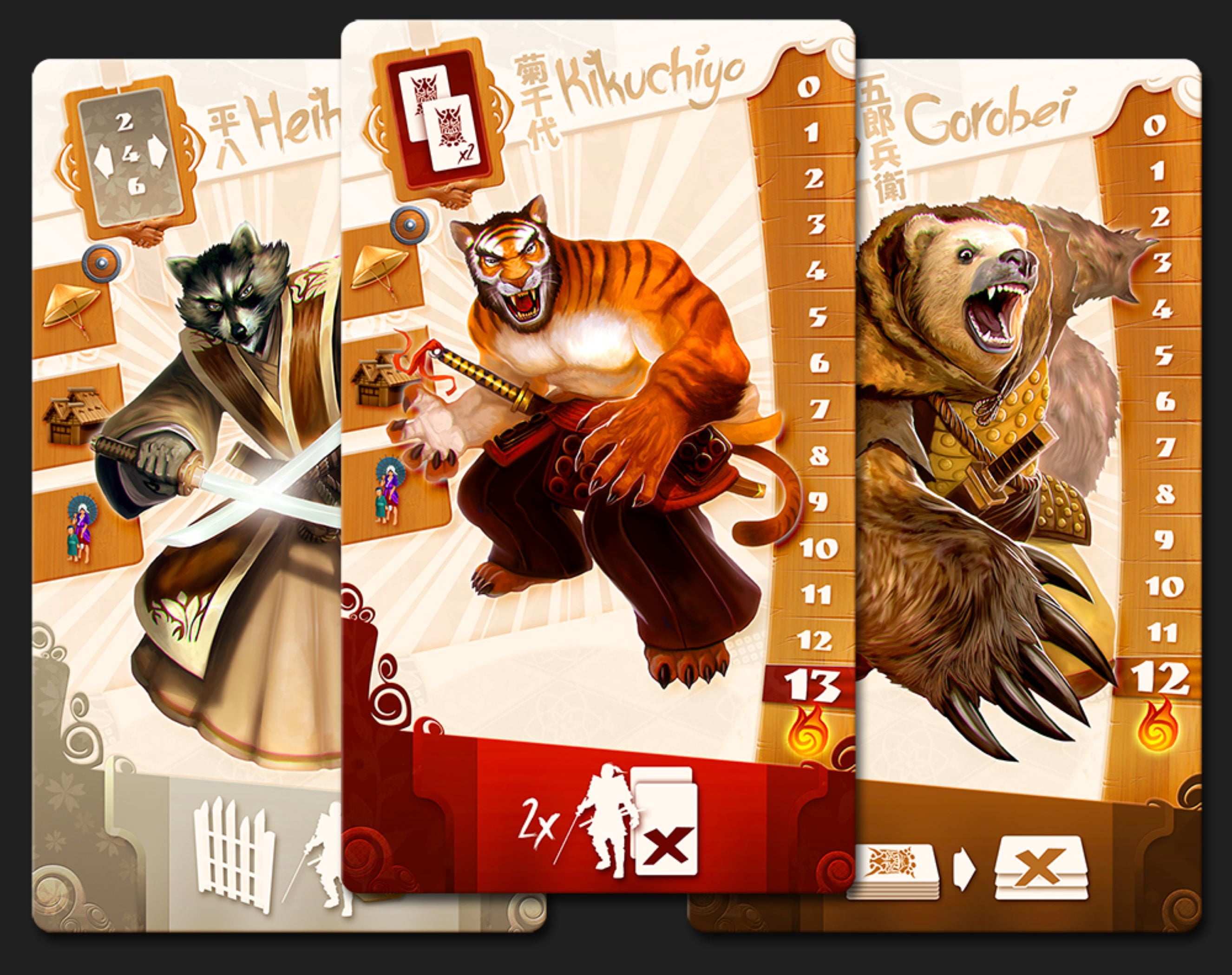 PG Samurai Spirit Board Game