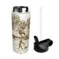 thumbnail image 2 of Goofa Plowed Field With Horses for Insulated Kettle 18oz Water Bottle Insulated Tumbler with Handle & Flip Straw - Fits in Cup Holder, Leak Resistant Tumbler, 2 of 8