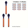 thumbnail image 1 of Multi-Layer Razor Hair Removal Tools Shaver Replacement Parts Classic Shaver Razor Blades, 1 of 5