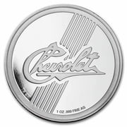 Chevrolet Original Logo (1911-1914) 1 oz Silver w/ TEP