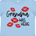 thumbnail image 4 of Inktastic Grandma Was Here Red Kisses Boys or Girls Toddler T-Shirt, 4 of 5