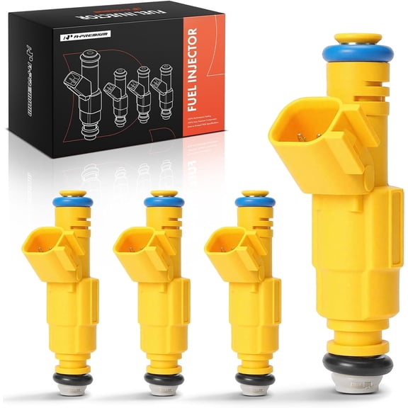 A-Premium Fuel Injectors Compatible with Ford Ranger 2004-2006 & Mazda B2300 2003-2006, L4 2.3L, Set of 4, Replace# 4L5Z9F593AA
