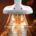 thumbnail image 1 of Portable Travel Steamer for Clothes Mini Steam Iron 180°Rotatable Handheld Steam Iron for Fabric Clothes White, 1 of 10