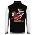 thumbnail image 3 of 2021 Nouvelle Veste goldorak Veste Homme Tendance de Rue Pilote de baseball Uniforme couple Décontracté Veste Ample, 3 of 4