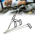 thumbnail image 4 of jinwen Paintless Dent Repair Rods Tool Paintless Dent Repairing Kit for Motorcycle Body, 4 of 7