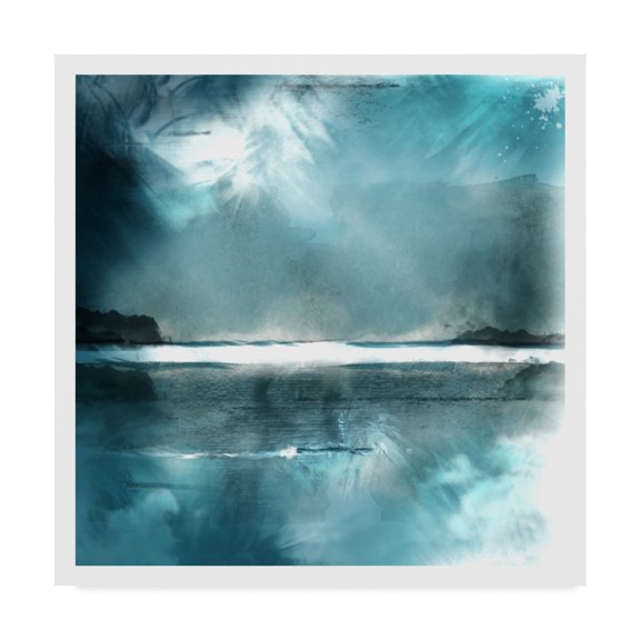 Trademark Fine Art 'The Gathering Storm Watercolor' Canvas Art by ALI Chris