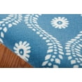 thumbnail image 5 of Nourison Home & Garden Indoor/Outdoor Navy 5'3" x 7'5" Area Rug, (5x7), 5 of 6