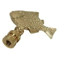 thumbnail image 2 of Royal Designs, Inc. Fish Design Finial for Lamp Shade, F-5067PB-1, Polished Brass, Single, 2 of 4