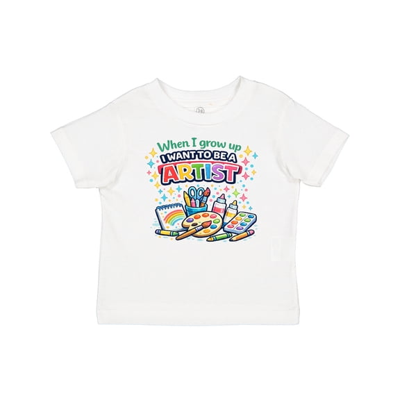 Inktastic Future Artist Kids Painting Art Supplies Boys or Girls Baby T-Shirt