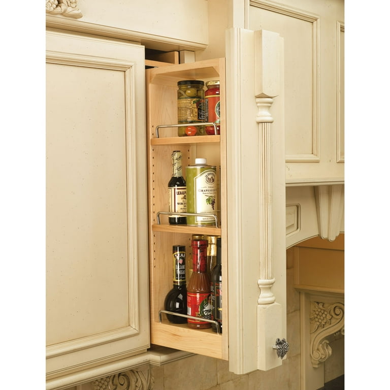 Rev A Shelf 432 WF 6C 6 x 30 Pullout Between Cabinet Filler Shelf Storage Walmart
