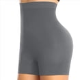 thumbnail image 2 of Braguitas Moldeadoras de Cintura Alta para Control de Abdomen, Fajas para Mujer, Shorts de Control de Abdomen Gris Oscuro L, 2 of 7
