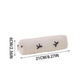 thumbnail image 3 of Estuche para lápices con lazo suave para niñas: lindo estuche de papelería con gran capacidad, textura suave y lechosa, organizador de bolígrafos de una sola capa para la escuela, el aula y el u, 3 of 6