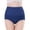 Blue, variant on LIZUOJUN Under $3 Cotton Underwear For Women Comfortable High Waisted Briefs Moisture-Wicking Full Coverage Stretch Breathable Panties Regular & Plus Size L-4XL