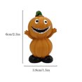 thumbnail image 3 of Halloween New Pumpkin Family Garden Decor, Resin Figurine Set of Adorable Pumpkin People Statues for Tabletop Shelf Entryway Patio Fall Home Accent, 3 of 5
