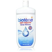 2 Pack Biotene Dry Mouth Oral Rinse for Dry Mouth Symptoms 33.8 FL OZ Each