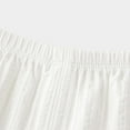 thumbnail image 5 of RMGVDSD Boys Girls Pants Baby Boy Girl Loose Thin Sleep Pants Toddler Elastic Waist Pants Soft Harem Bloomers Summer Fall Long Pants 3-6 Months/White, 5 of 7