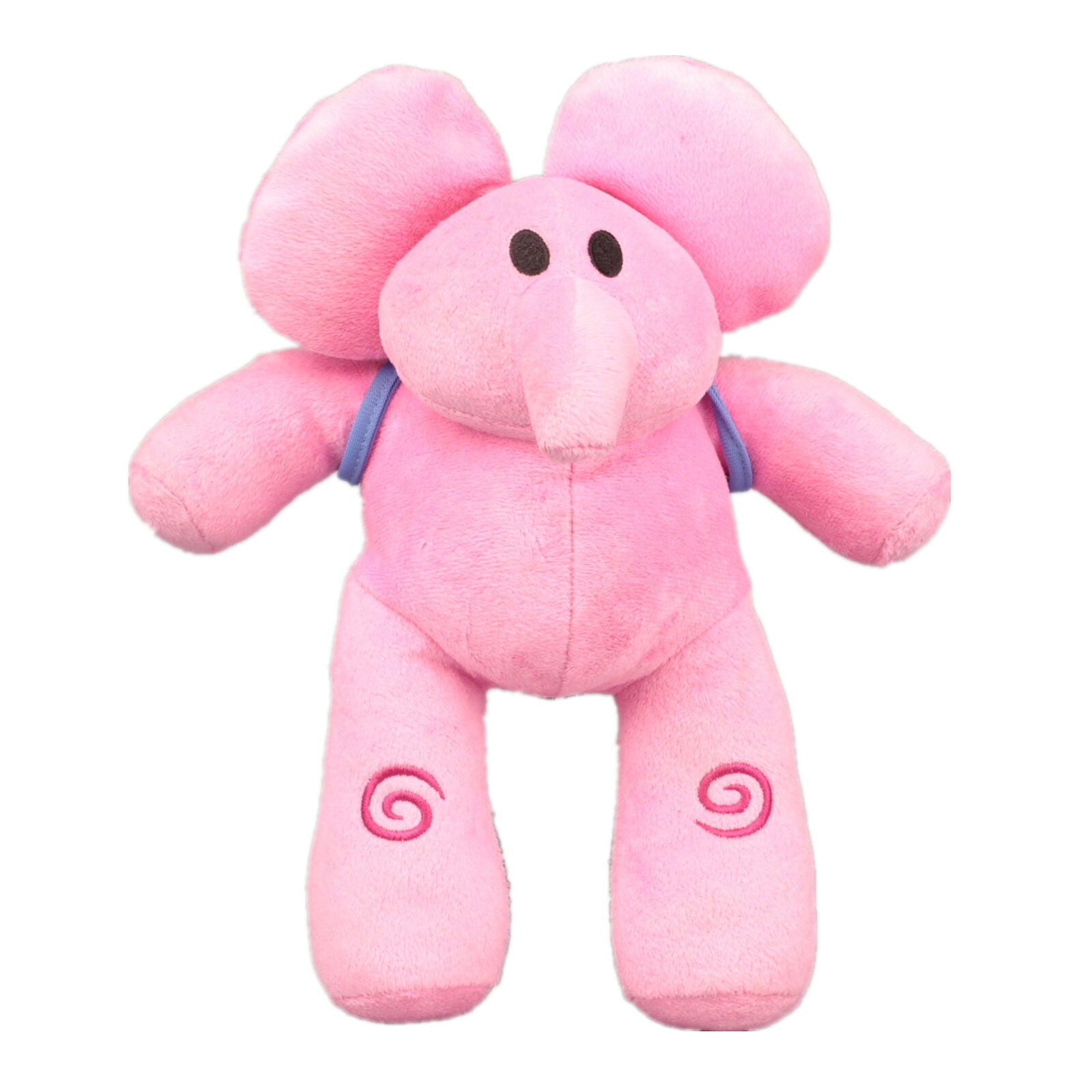 Pocoyo Plush Cartoon Character Elly Pink Elephant Doll Stuffed Anime Toy 12" 