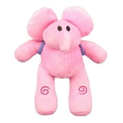 12" Elly - Pocoyo Pink Elephant with Backpack Plush Stuffed Animal Toy Doll Plushie