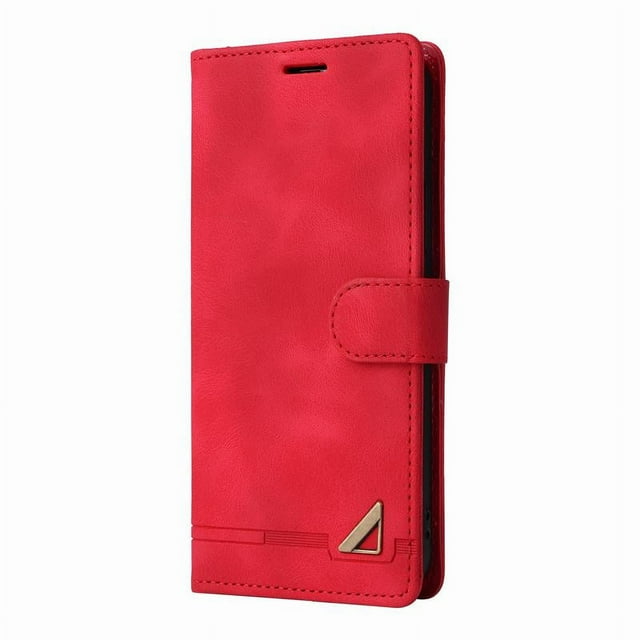 S23 Ultra S24 S22 S21 S20 S10 S9 S8 Plus Case For Samsung Galaxy Note 20 10 9 8 Leather Flip Wallet Cover Red For Galaxy Note 9