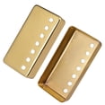 thumbnail image 3 of Cubiertas de pastilla de latón para guitarra eléctrica de 7 cuerdas shamjiam Dorado 2 unids, 3 of 6