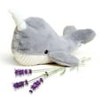 thumbnail image 2 of NARWHAL Warmies Cozy Plush Heatable Lavender Scented Stuffed Animal, 2 of 2