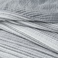 thumbnail image 2 of Brooklyn Loom Noah Stripe Yarn Dye Grey Cotton 3-Piece Full/Queen Quilt Set, stripe themed, for Men and Women, OEKO-TEX Certified Confidence, 2 of 8