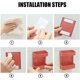 thumbnail image 5 of Soporte de Control Remoto Brillar 8 Piezas Caja Organizadora de Pared, 5 of 5
