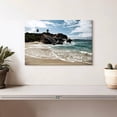 thumbnail image 2 of Elephant Stock The Baths Of Virgin Gorda Wall Art - Horizontal Canvas Wall Art - Living Room Wall Decor - Beach Canvas - Brown And Blue Decor - 12" x 8", 2 of 8